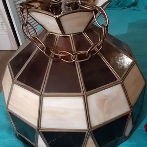 Stain glass Tiffany style lamp